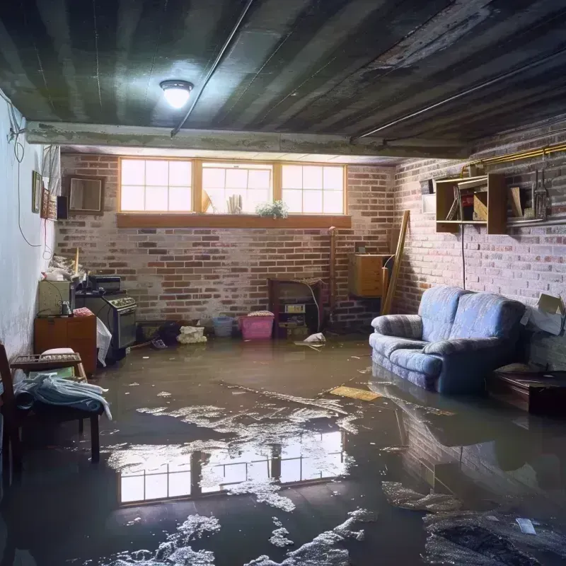 Flooded Basement Cleanup in Trego County, KS